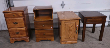 (4) Assorted End Tables w/ Drawers