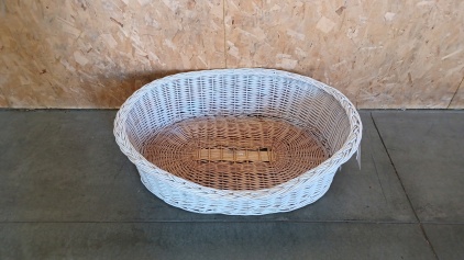 Wicker Pet Bed/ Dog Bed