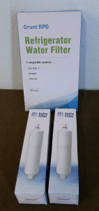 (1) 3-Pack Of Refrigerator Water Filters & (2) Hot Water Scale Inhibitor Cartridges