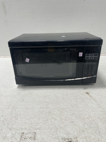 Proctor Silex Black Microwave, Model 10724