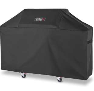 Weber Genesis 300 Series Premium Grill Cover - Heavy Duty & Waterproof - Fits Grills Up To 62 Inches Wide