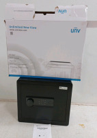 (1) Kavey Safe Box (1) Uniview Network Video Recorder