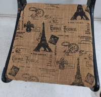 (1) Chair - Paris Decorative - Black - 2