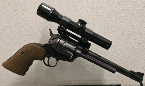 Ruger New Model Blackhawk .30 Carbine Revolver With Bushnell Centurion Scope-- 51-12037