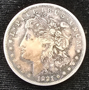 1921 Morgan Silver Dollar