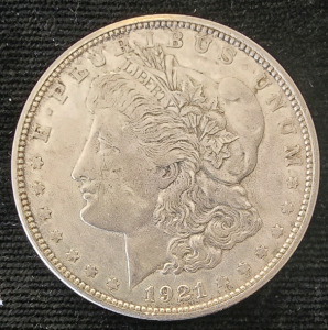 1921 Morgan Silver Dollar