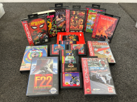 (17) Vintage Sega Genesis Games
