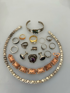 Jewelry: Rings, Bracelets, and Necklace