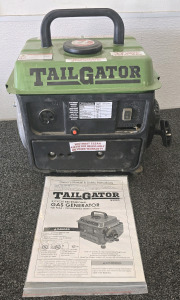 TailGator 2 Cycle Recreational Gas Generator- 900 Peak/700 Running Watts/ 63cc