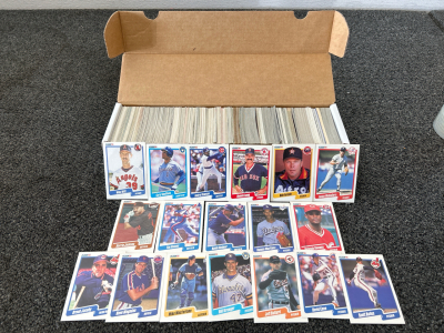 Box Of Mixed Sports Cards