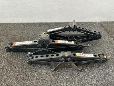 (3) Small Scissor Jacks