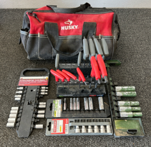 Husky Bag With Sockets and Hex Keys