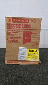 (1) Square D Homeline Circuit Breaker Load Center
