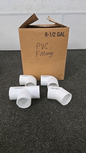 (1) Small Box of PVC Fittings