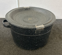 (2) Large Metal Pots - 2