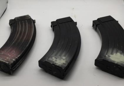 (3) 7.62x39 magazines