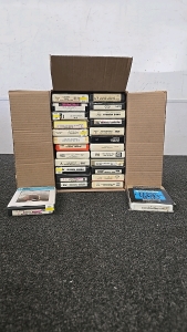 (1) Set of 26 8-Track Tapes