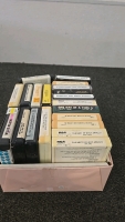 (1) Small Box of 8-Track Tapes - 2