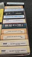 (1) Small Box of 8-Track Tapes - 6