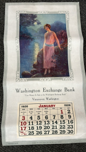 Vintage Calendar, Original Japanese Embroidery, & More!