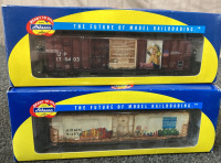 ATHEARN MODEL RAILORAD TRAIN CARS, SCALE MODEL TRAILERS FOR MODEL RAILROAD. - 3