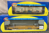 ATHEARN MODEL RAILORAD TRAIN CARS, SCALE MODEL TRAILERS FOR MODEL RAILROAD. - 4