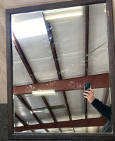 3 LARGE MIRRORS, 1 MEASURES 26IN X 32IN, 1 MEASURES 26IN X 38.5 IN, 1 MEASURES 26IN X 38.5 IN. - 2