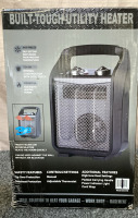 BUILT TOUGH UTILITY HEATER, MAINSTAYS SINGLE SERVE COFFEE MAKER. BETTER HOMES & GARDENS. - 2