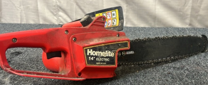 HIMELITE 14” ELEXTRIC CHAINSAW.