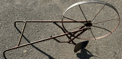 Vintage Wheel Plow