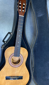 Small Castilla Guitar With Case