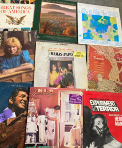 Box Of Assorted Records