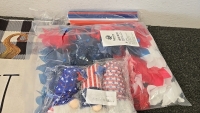 (5) Sets of Gnomes (4) Pillow Cases (1) Set of 4th of July Home Decor and More! - 8