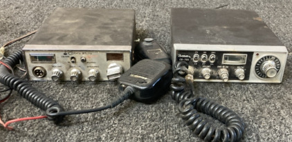 VINTAGE BOMAN CB-755 CB RADIO, VINTAGE COBRA 21LTD CB RADIO.