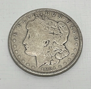 1921 Morgan Silver Dollar