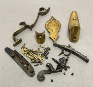 Brass And Steel Parts For Black Powder Rifle