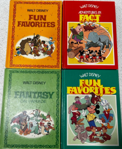 Vintage Walt Disney Books