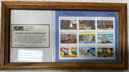 The Disney Animal Stories In Postage Stamps, Flower Home Decor