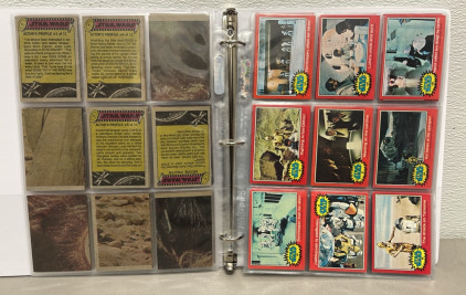 Binder Full Of (99) 1977 Star Wars Series 2 Collectible Cards