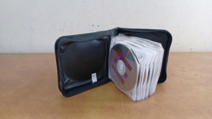 CD Case with Assorted CD's