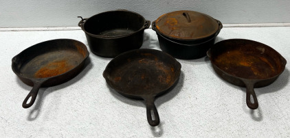 Vintage Pots And Pans