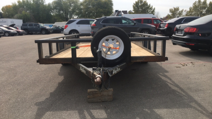 16' DUAL AXLE BIG TEX TRAILER