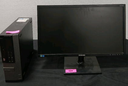 Samsung Monitor Dell Tower