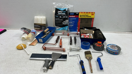 (1) Paitning supplies