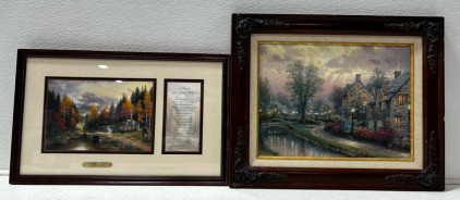 A Prayer For a Little Home Painting, And River House Painting