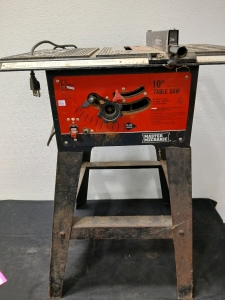 Master mechanic 10"Table saw.