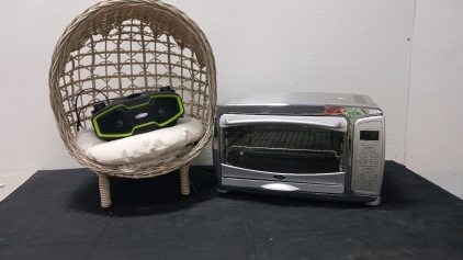 Oster Toaster Oven, CD player and Dog Bed