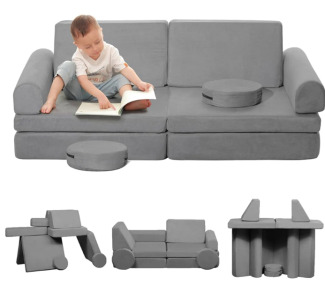 8 Piece Toddler Play Couch (r3)