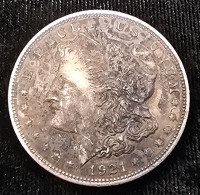 1921 Morgan Silver Dollar