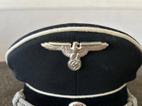 Nazi SS Hat with Emblems - 2